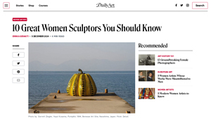 Daily Art Magazine - Celebrating Women Sculptors