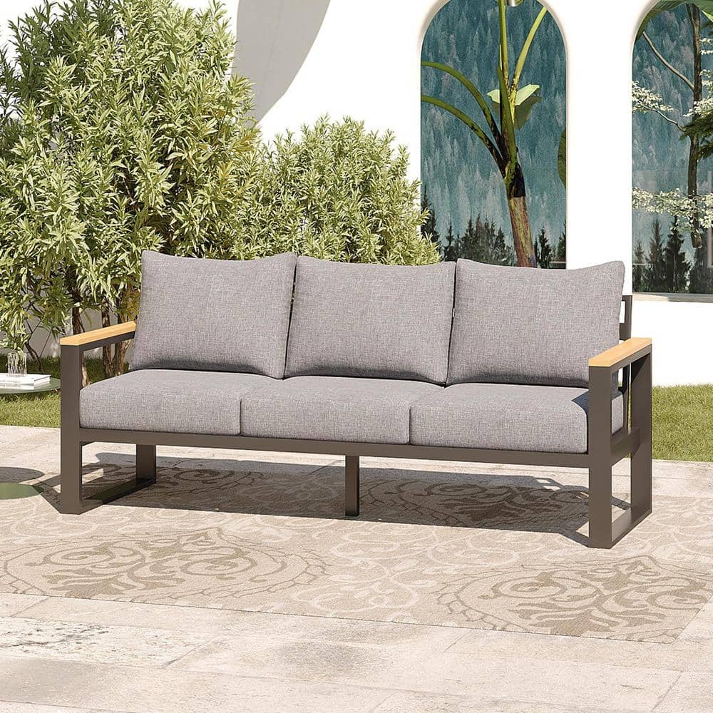An application scenario or product detail of durable outdoor sofa - Image 3