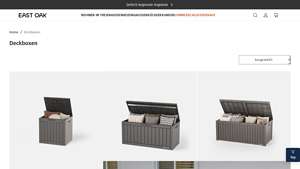 EastOak - Waterproof Deck Boxes