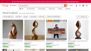 Etsy - Unique Wood Sculptures