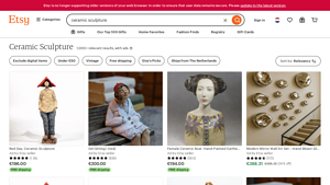 Etsy - Ceramic Sculptures