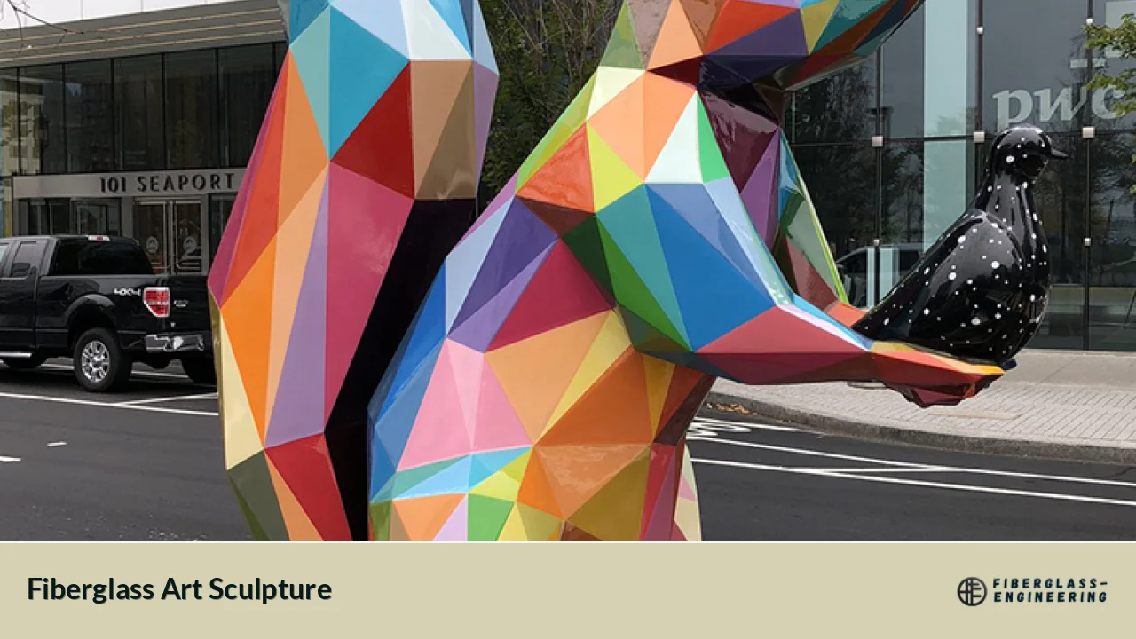 An application scenario or product detail of fiberglass artwork - Image 23