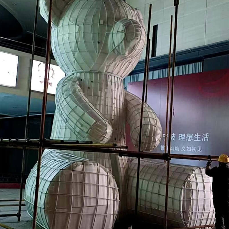 An application scenario or product detail of fiberglass sculptures - Image 16