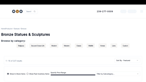 Fine's Gallery - Museum-Quality Bronze Statues