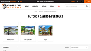 Paragon Outdoor - Grand Tuscan Pergolas