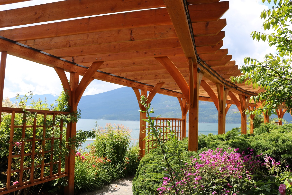 An application scenario or product detail of garden pergola - Image 5