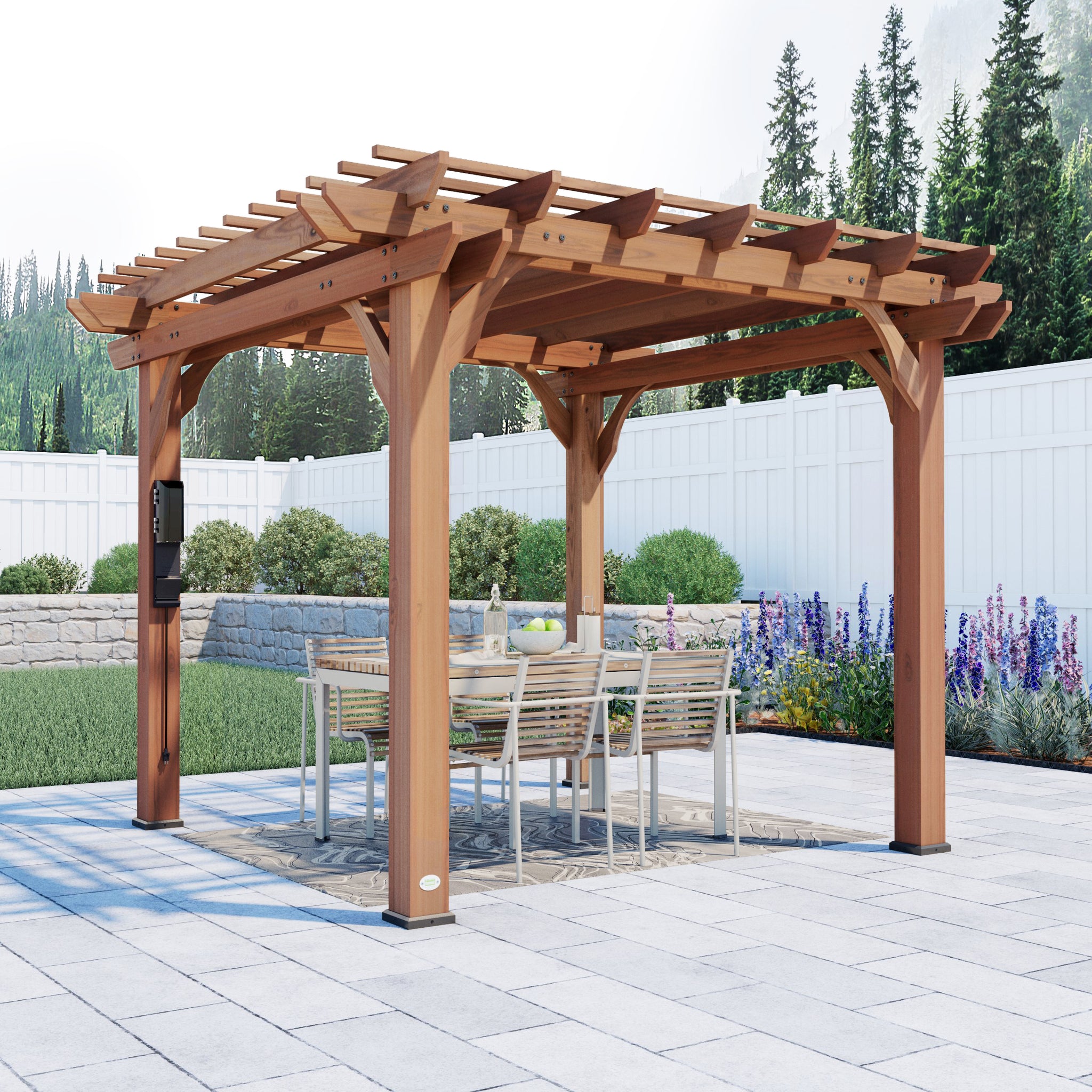An application scenario or product detail of garden pergola - Image 17