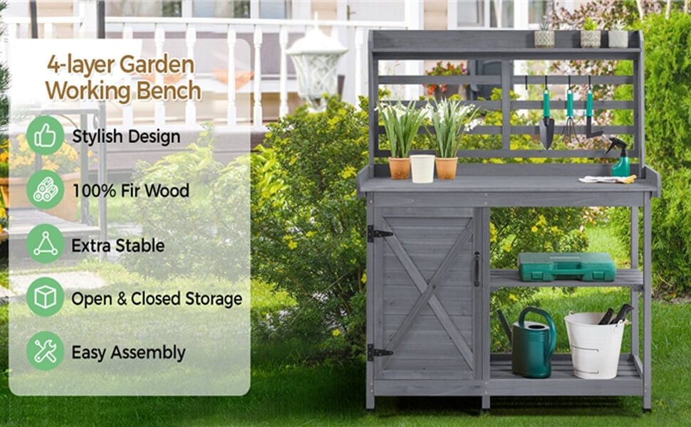 An application scenario or product detail of gardening bench - Image 9
