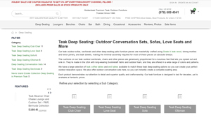 Golden Teak - Teak Deep-Seating Outdoor Furniture