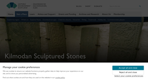 Kilmodan Sculptured Stones - Historic Grave Slabs