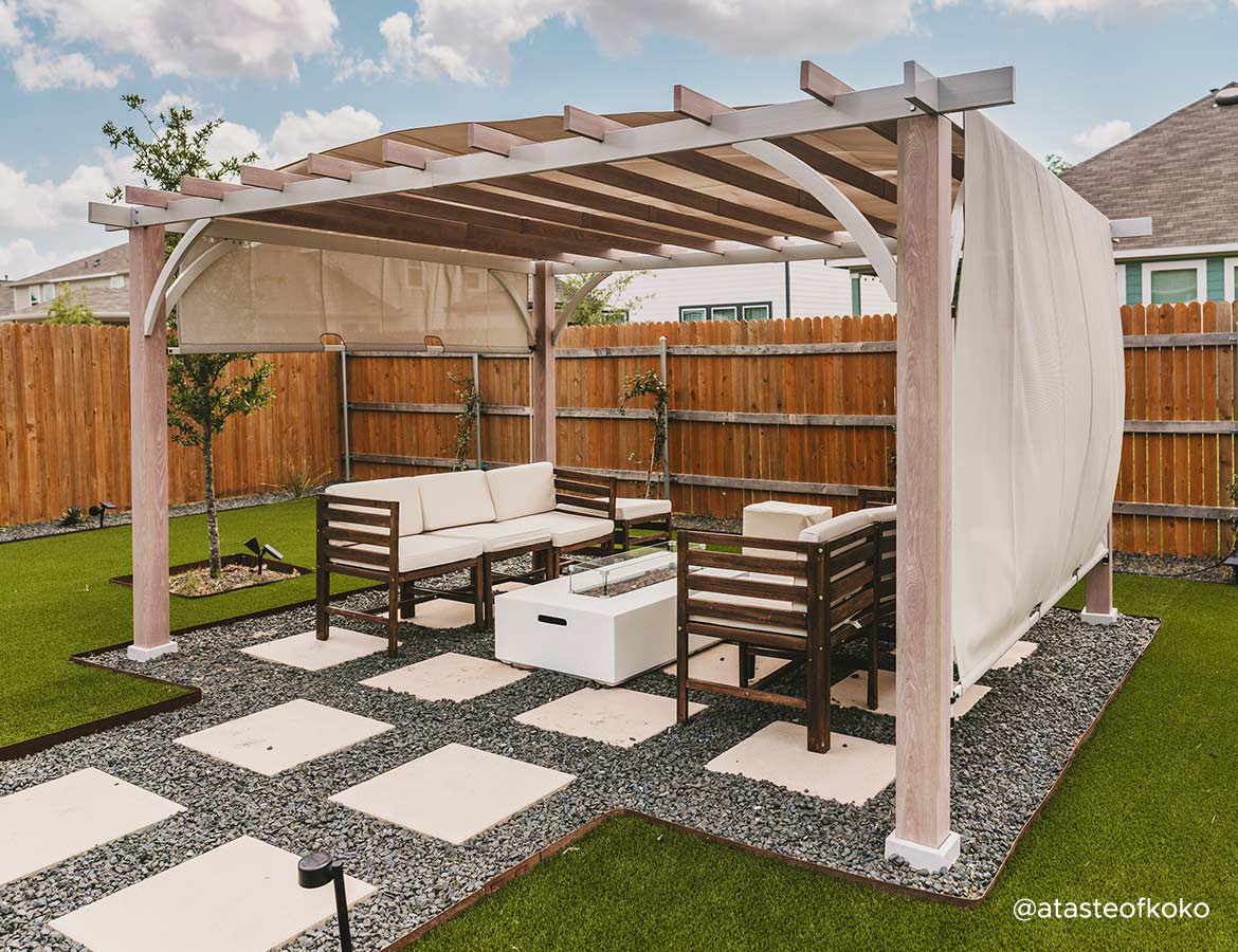 An application scenario or product detail of how to build pergola - Image 7