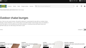 IKEA - Outdoor Chaise Lounges
