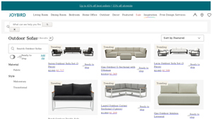 Joybird - Soren Outdoor Sofa Set