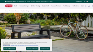 Keter - Outdoor Storage Benches