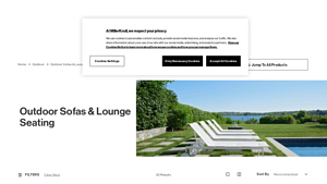 Knoll - Risom Outdoor Lounge Chair