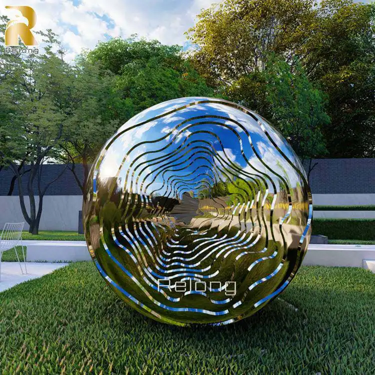 An application scenario or product detail of large outdoor metal sculptures for sale - Image 9