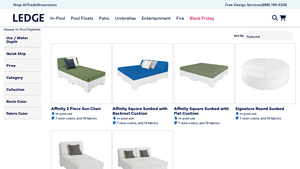 Ledge Loungers - Sunbeds