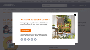 Leigh Country - Sequoia Planters Bench