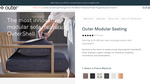 Outer - Outdoor Sofa Configurator