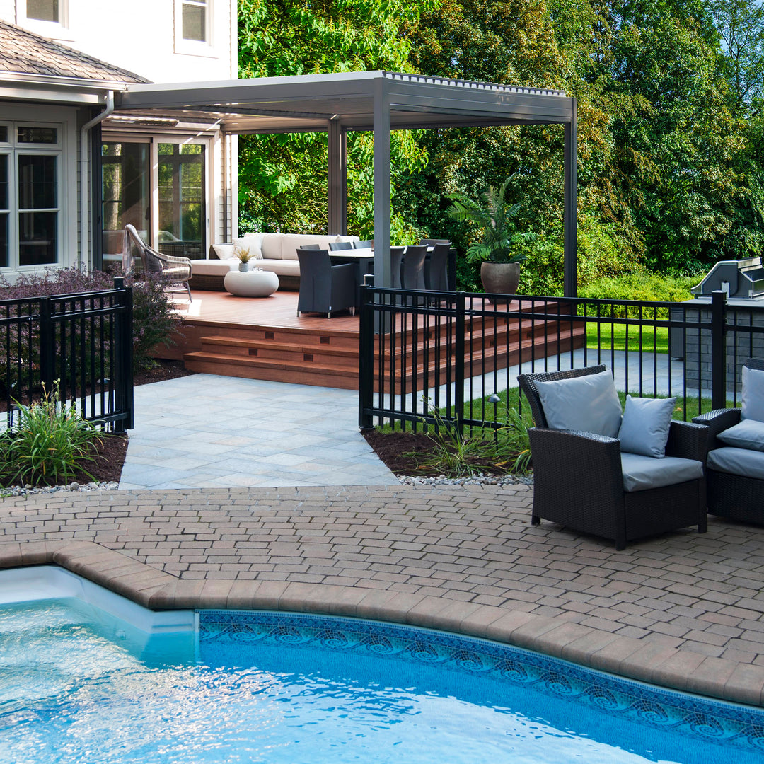 An application scenario or product detail of louvered pergola - Image 22