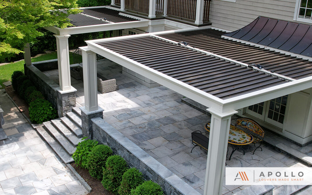 An application scenario or product detail of louvered pergolas - Image 24