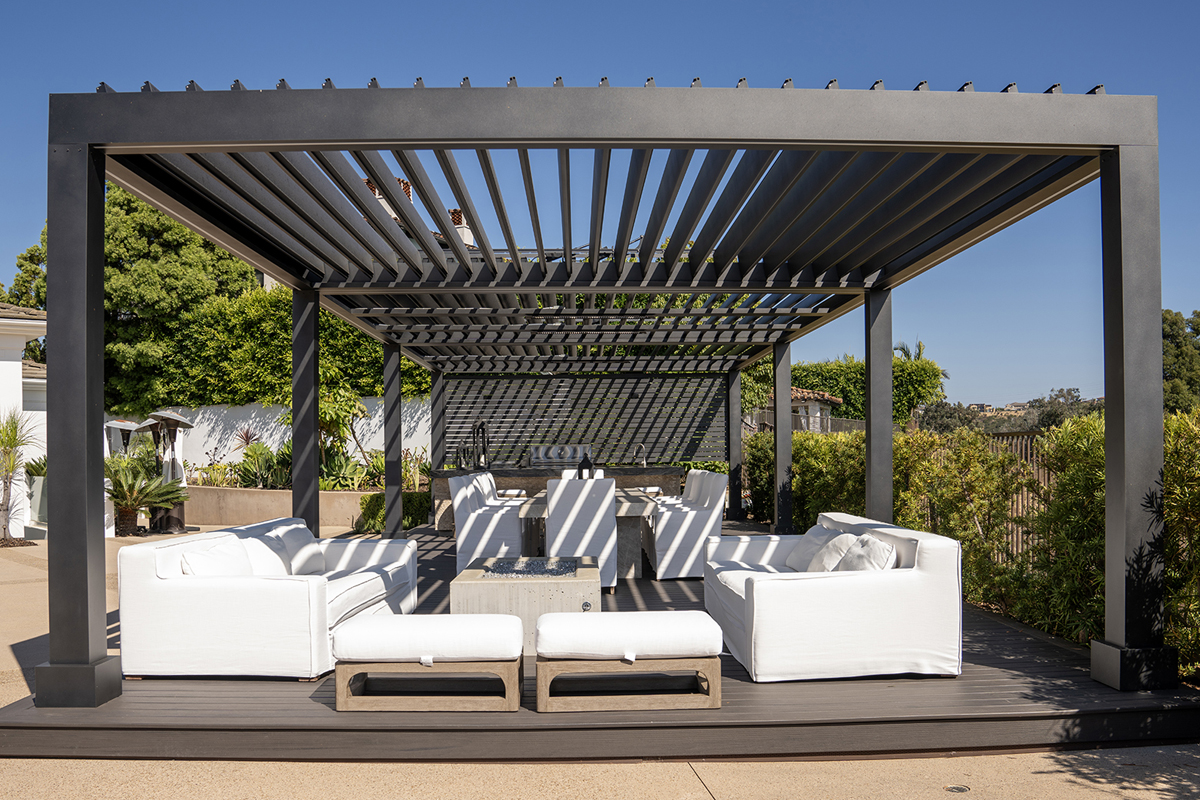 Featured image for the louvered roof pergola guide