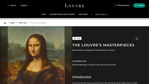 Louvre - Masterpieces Trail