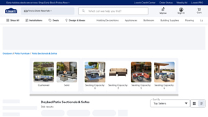 Lowe's - Daybed Patio Sectionals & Sofas