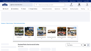 Lowe's - Daybed Patio Sectionals & Sofas