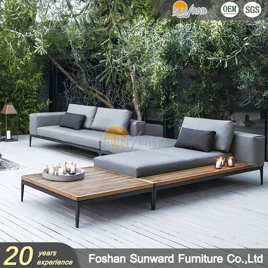 An application scenario or product detail of luxury outdoor sofa - Image 1