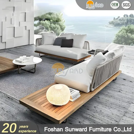 An application scenario or product detail of luxury outdoor sofa - Image 9
