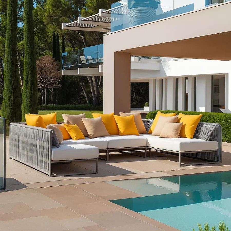 An application scenario or product detail of luxury outdoor sofa - Image 19