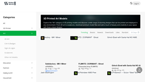 MakerWorld - 3D Printed Art Models