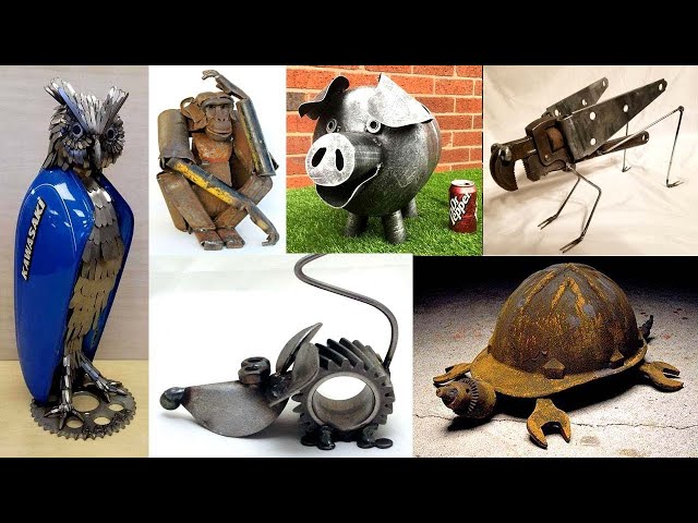 An application scenario or product detail of metal animal sculptures - Image 9