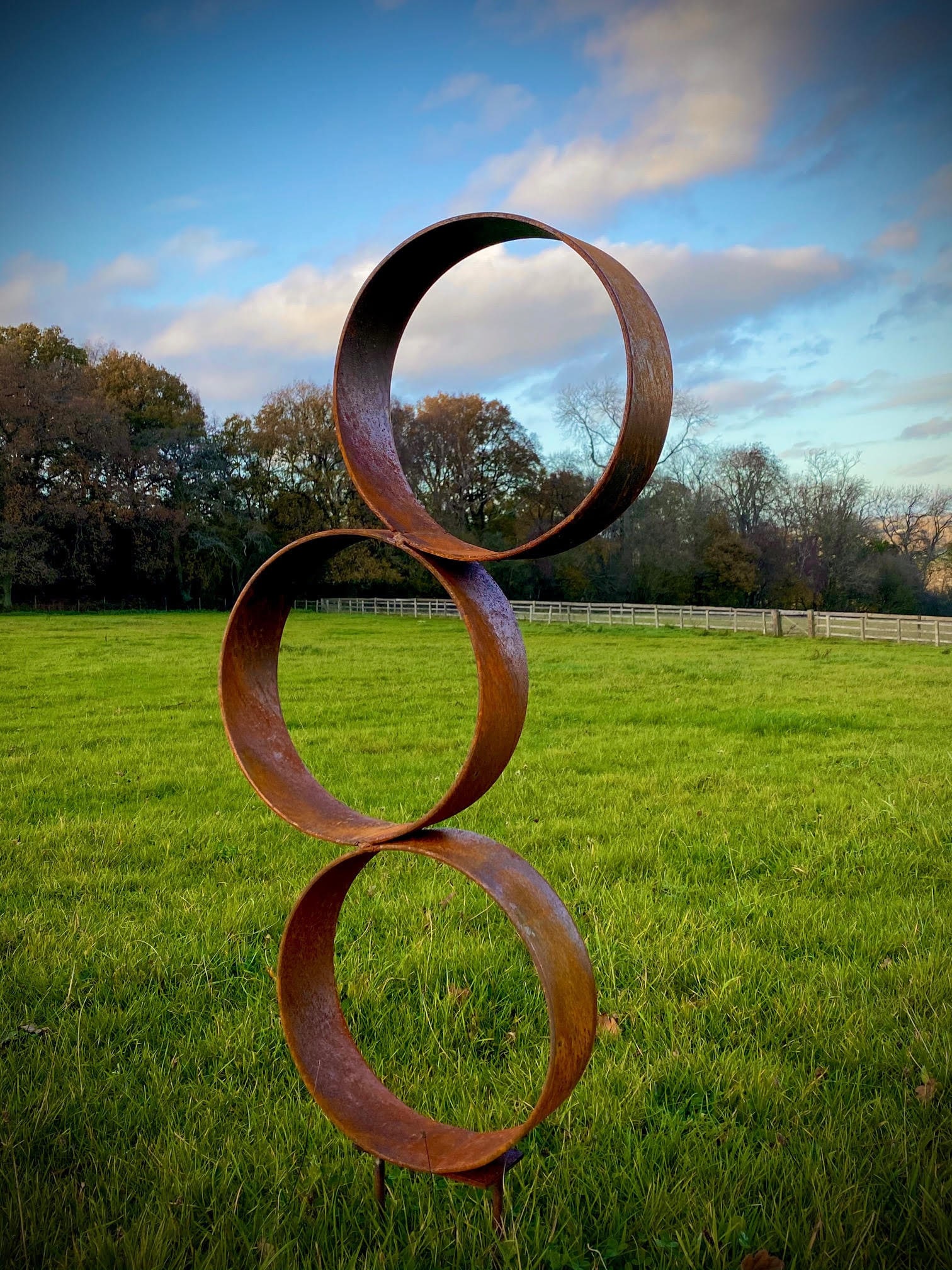 Featured image for the metal garden sculptures guide