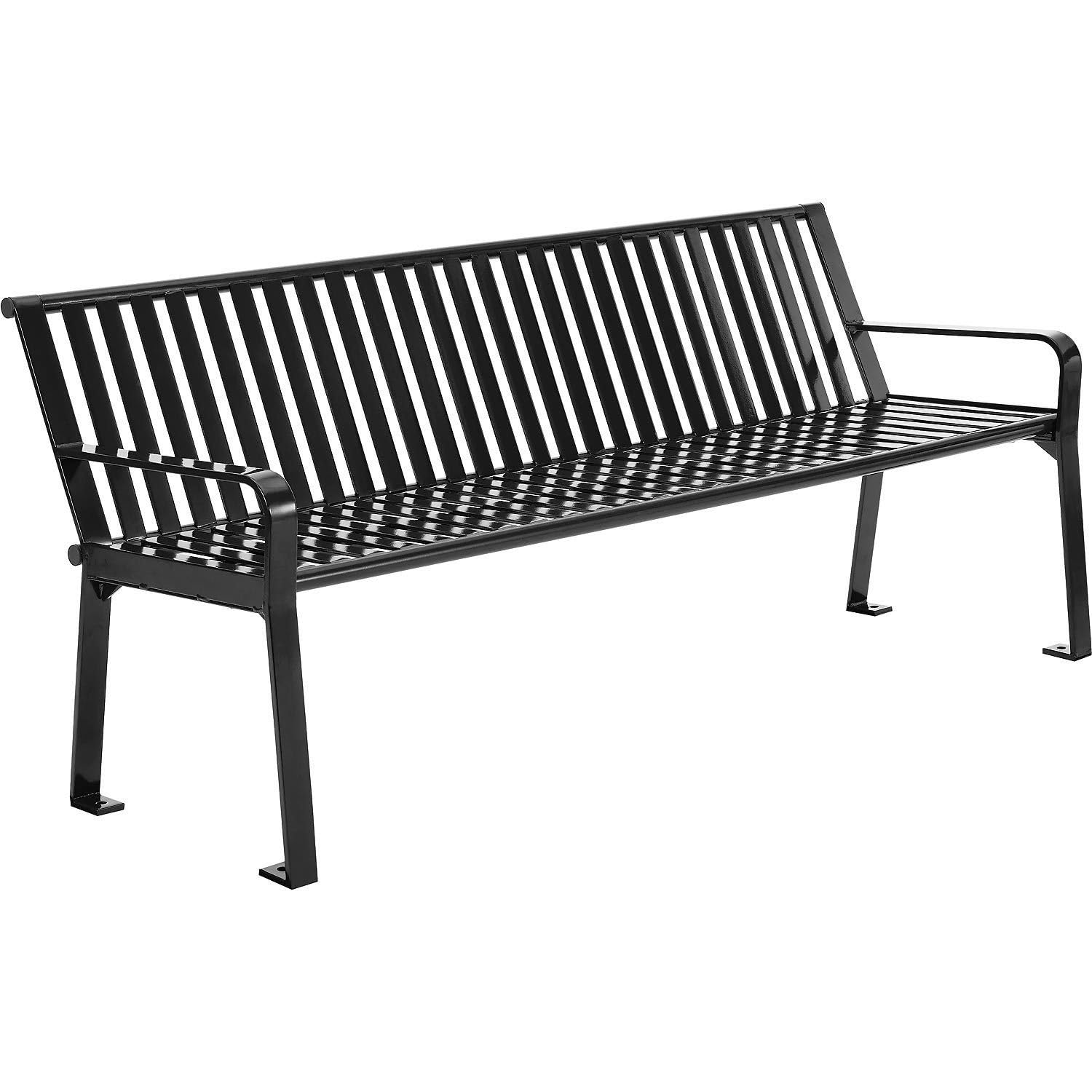 An application scenario or product detail of metal outdoor bench - Image 12