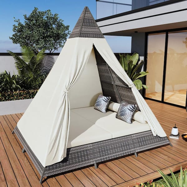 An application scenario or product detail of metal outdoor daybed - Image 7