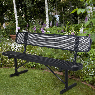 An application scenario or product detail of metal patio bench - Image 15