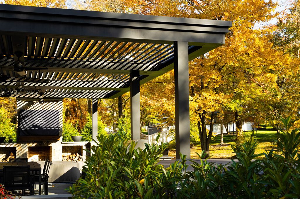 An application scenario or product detail of metal pergola - Image 12