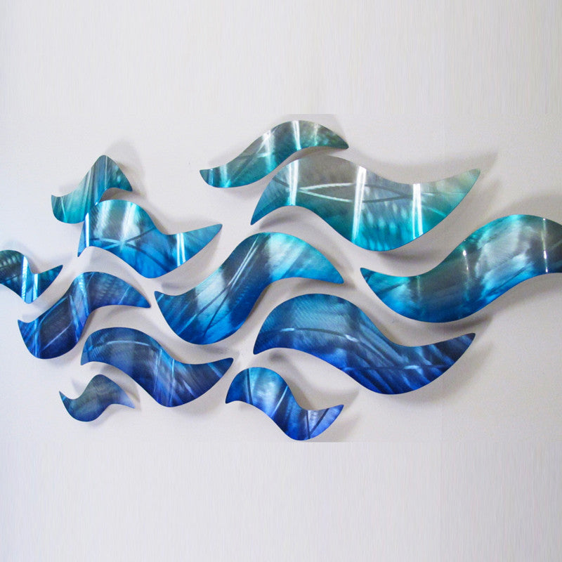 An application scenario or product detail of metal sculpture wall art - Image 10