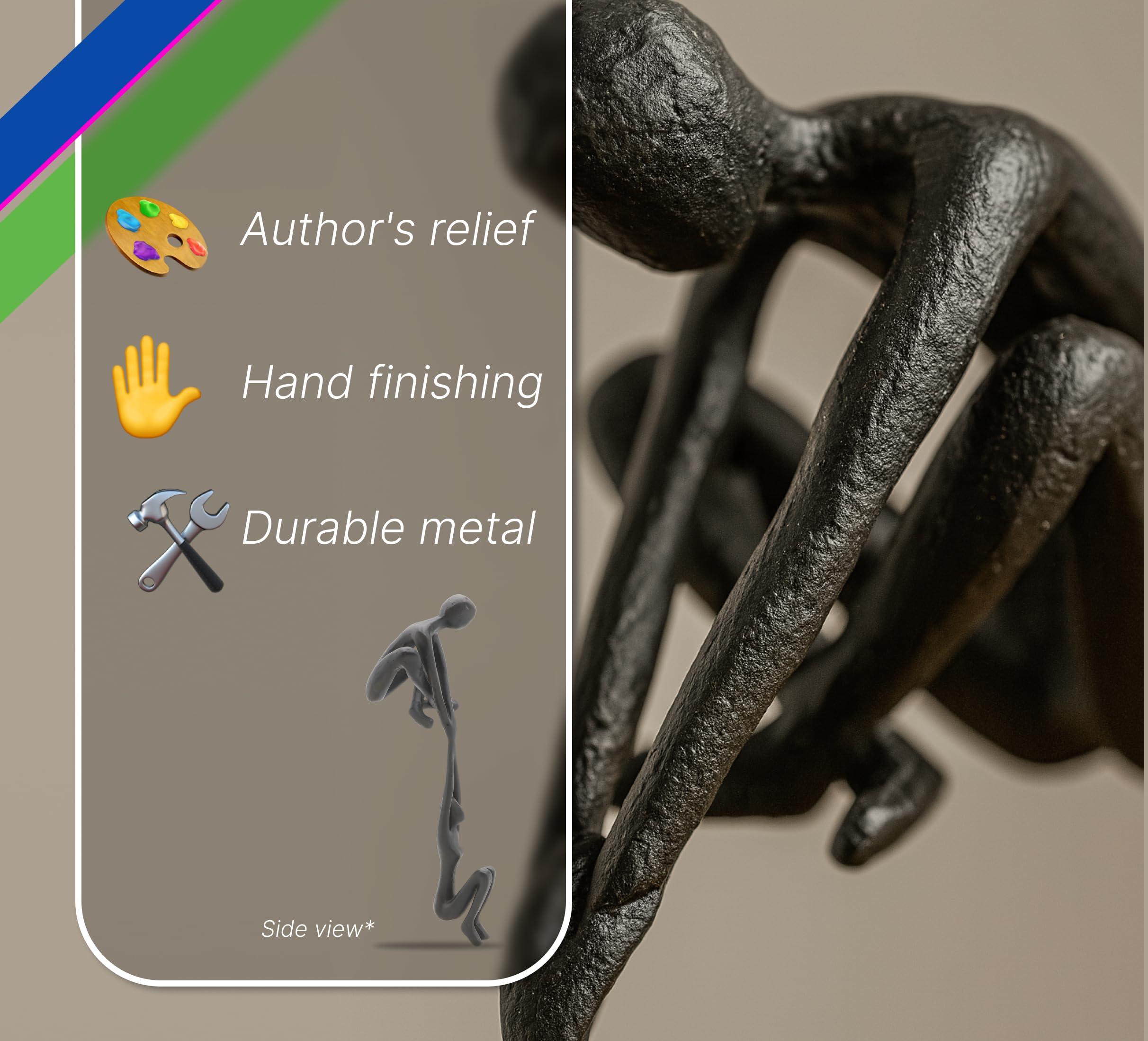 An application scenario or product detail of metal sculptures - Image 10