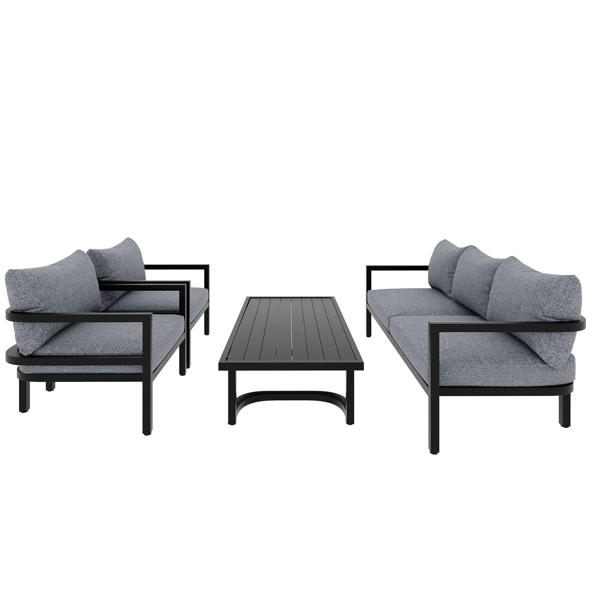 An application scenario or product detail of metal sofa outdoor - Image 17