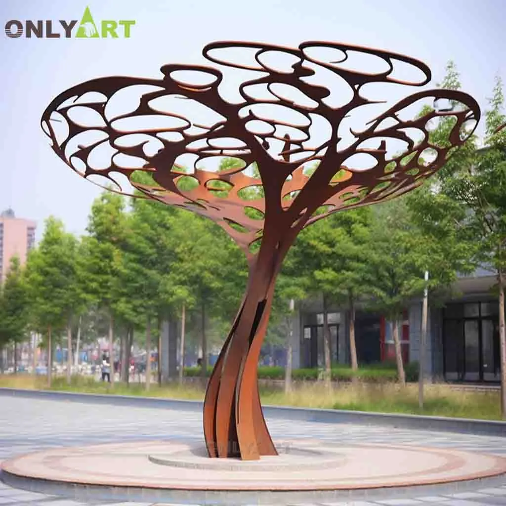 An application scenario or product detail of metal tree sculpture - Image 11