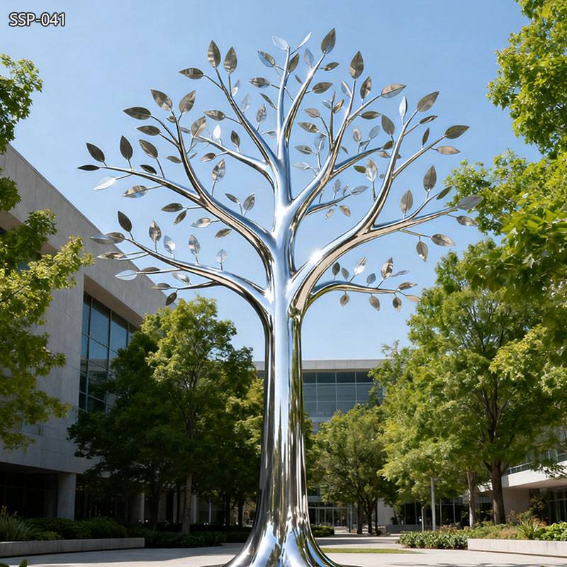 An application scenario or product detail of metal tree sculpture - Image 12