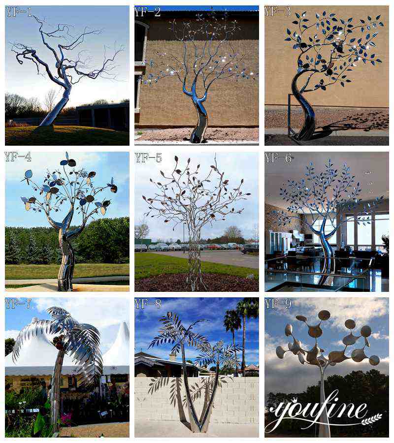 An application scenario or product detail of metal tree sculpture - Image 14