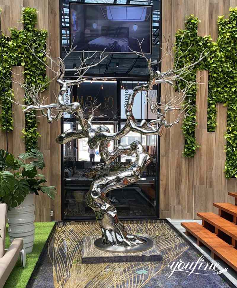 An application scenario or product detail of metal tree sculpture - Image 17