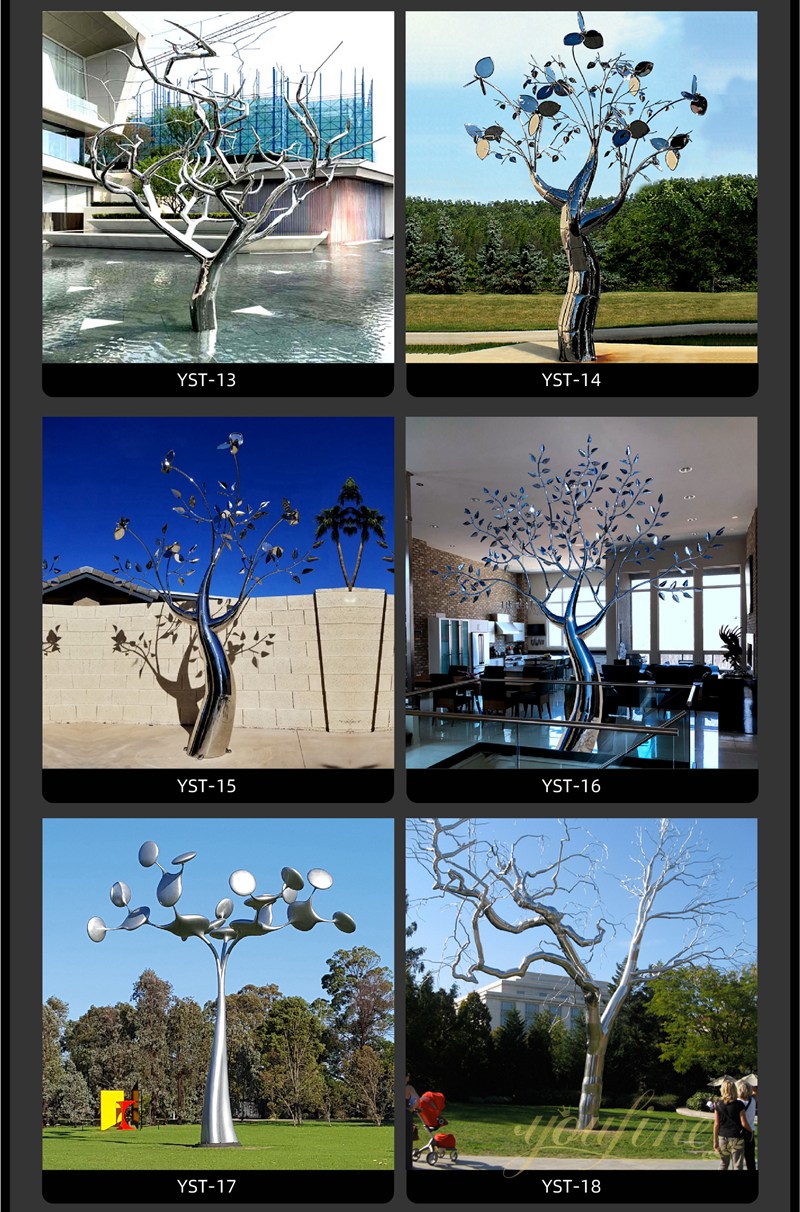 An application scenario or product detail of metal tree sculpture - Image 22
