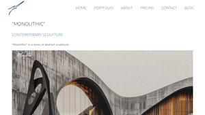 Mike Fields - Monolithic Abstract Sculpture