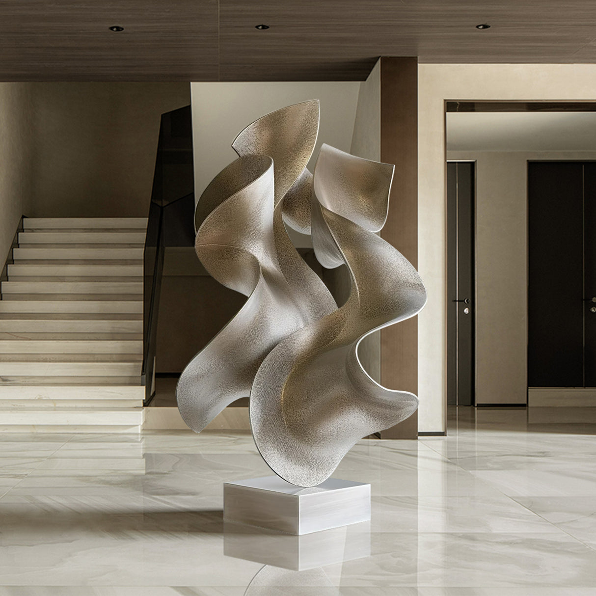 An application scenario or product detail of modern abstract sculpture - Image 24