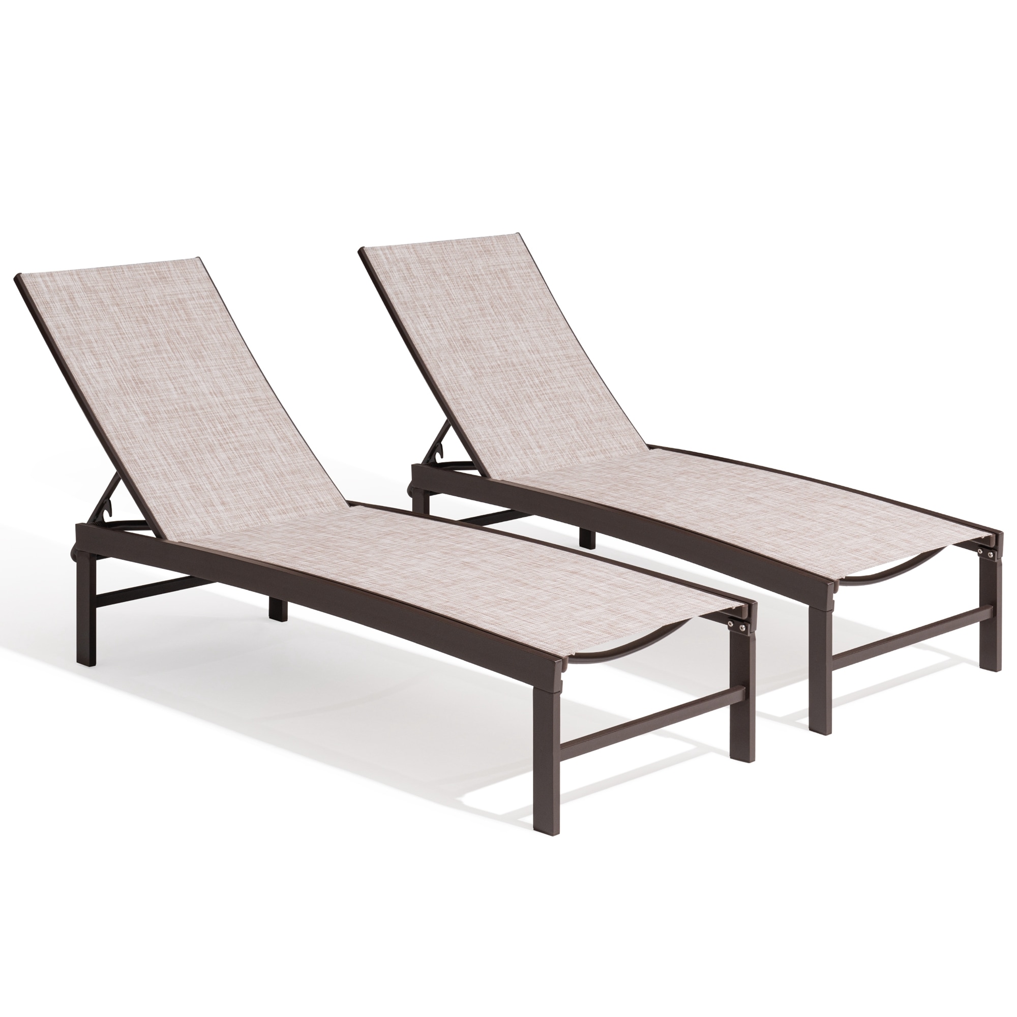 An application scenario or product detail of modern chaise lounge chairs outdoor - Image 17